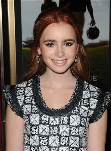 lily collins the blind side. Actress Lily Collins attends the Warner Bros. Pictures premiere of “The 